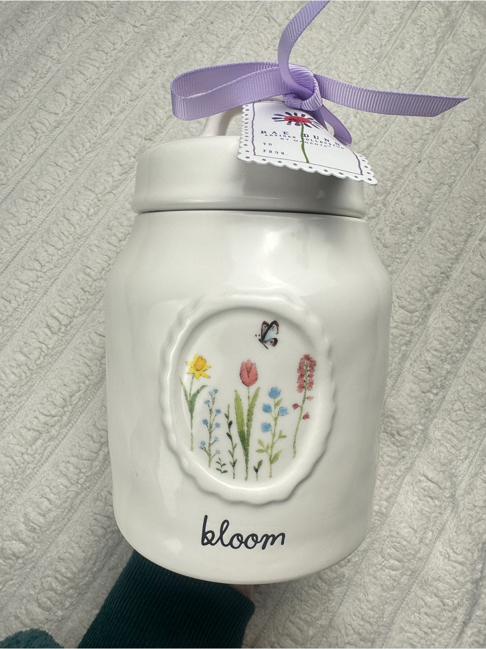 Rae Dunn Bloom Flower Jar Canister
